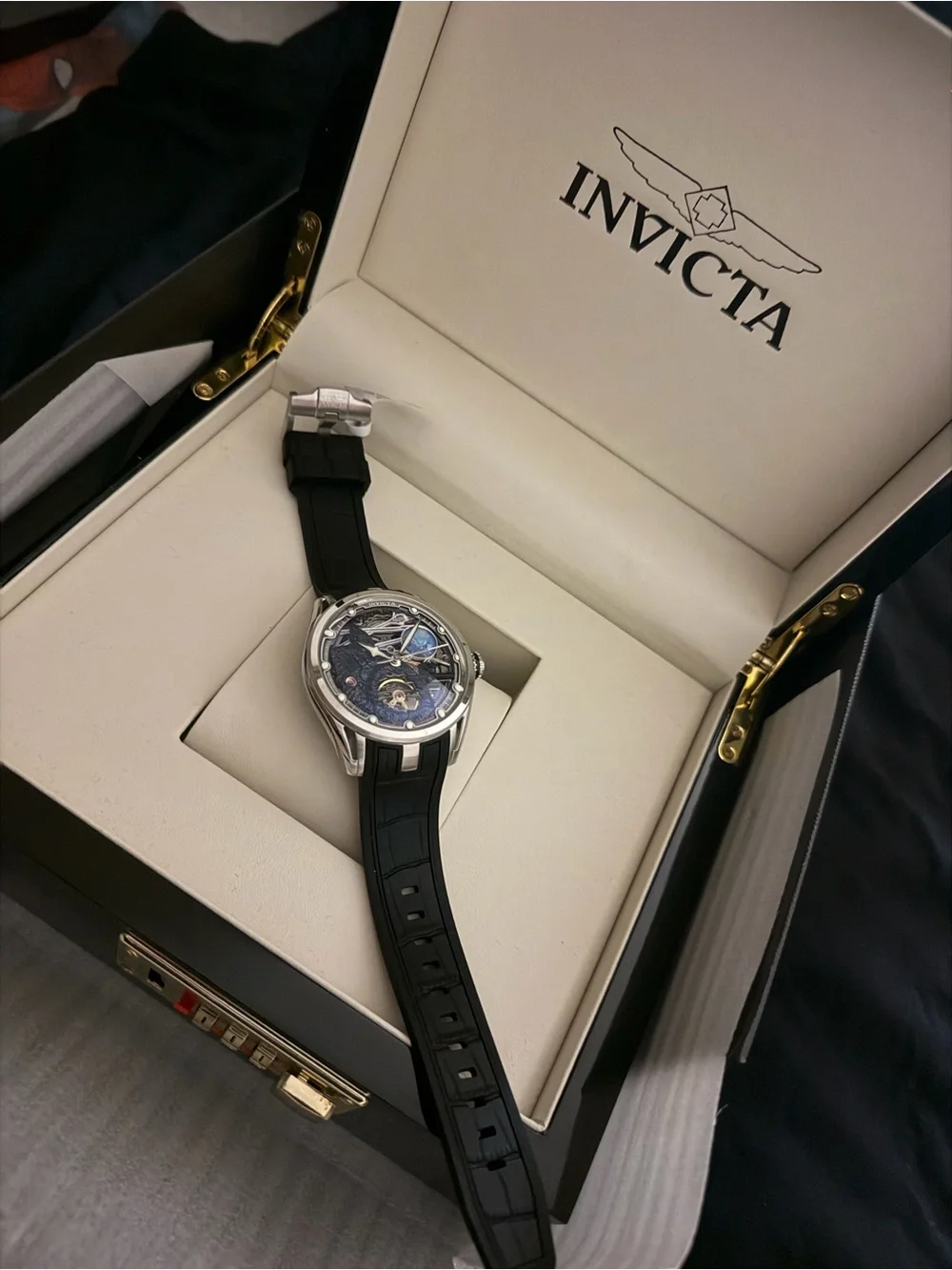 Invicta Celestial Naosia Men's Watch - Black & Blue